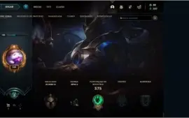 Conta de League of legends e Valorant
