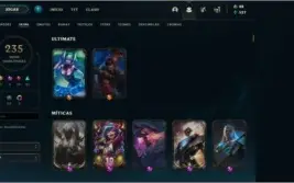 Conta de League of legends e Valorant