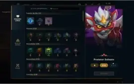 Conta de League of legends e Valorant