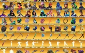 Conta de fortnite com 820 Skins top DMS