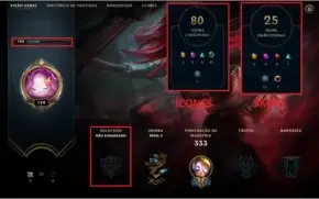 [20% OFF] CONTA LOL | UNRANKED | (76 CHAMPS & 25 SKINS)