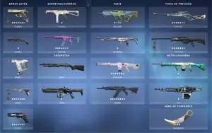 CONTA VALORANT RADIANTE COM MUITAS SKINS
