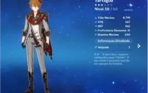 Genshin Impact AR41 - Tartaglia, Keqing, Venti + 14 heroes