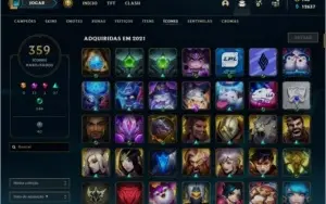 Vendo conta league of legends 297 sinks,  7 skins vitoriosas