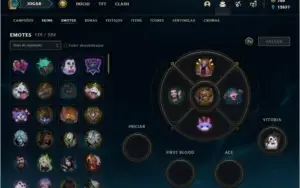 Vendo conta league of legends 297 sinks,  7 skins vitoriosas