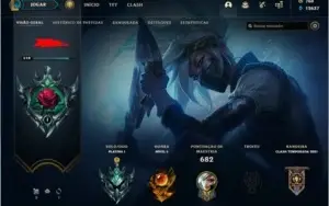 Vendo conta league of legends 297 sinks,  7 skins vitoriosas