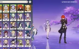 AR47–Mizuki com BIS+Arlecchino+Mualani+Tigas+Diluc+Keqing C1