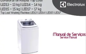 Electrolux Manual Técnico Máquina de Lavar LED14 Essential