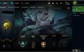 Conta platina 4 com 64% winrate