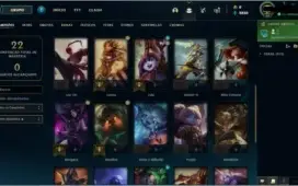 Conta platina 4 com 64% winrate