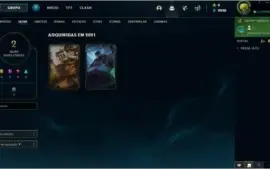 Conta platina 4 com 64% winrate