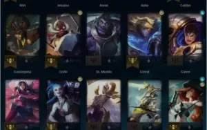 Conta DIAMANTE League of Legends