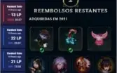 Conta DIAMANTE League of Legends