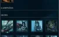Conta DIAMANTE League of Legends
