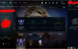Conta DIAMANTE League of Legends