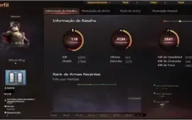 Conta crossfire capitão 5! PROMOÇÃO