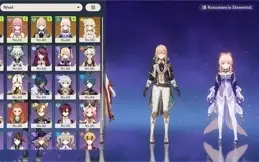 AR42 - Tighnari + Yae Miko + Kokomi + Jean - 62 resinas