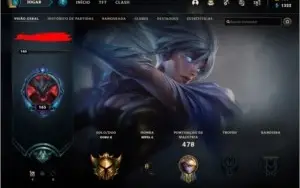 Conta de League Of Legends