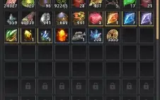 Conta Black desert 740gs anel comerciante