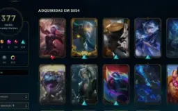 Conta lol + conta valorant muitas skins em ambos lvl 1190