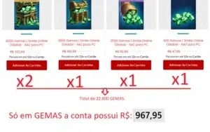 Conta Smite 22.800+ GEMAS E Muita SKIN