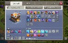 Conta Clash of clãs cv11 semi full