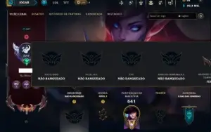 Unranked com TODOS os Champs e 184 Skins ( MONO ADC )