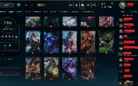 Conta Rara de 2017 (Único Dono) | Diamante 4 | 153 Campeões