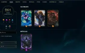 Conta Lol Com Corki Ovni, Kayle Juiza, 240+ Skins E Mt Mais