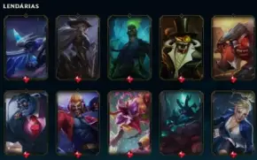 Conta Lol Com Corki Ovni, Kayle Juiza, 240+ Skins E Mt Mais
