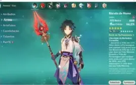 XIAO + VENTI + DILUC + QIQI + MONA + KEQING + STAFF OF HOMA