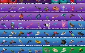 139 Skins+Homem Aranha+Flash+Lara Croft+ Heroina / 950Vbucks
