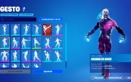 Conta com Galaxy / IKONIK / Glow / Viúva Negra / +183 Skins