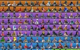 Conta com Galaxy / IKONIK / Glow / Viúva Negra / +183 Skins