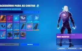 Conta com Galaxy / IKONIK / Glow / Viúva Negra / +183 Skins