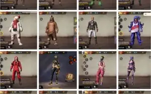 CONTA SUPER GEMADA FREE FIRE TODOS OS PASSES, PERSONAGEM