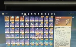 Conta genshin impact Raiden c2, navia + assinatura