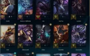 Conta Lol D1 Level 54
