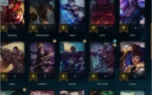 Conta Lol D1 Level 54