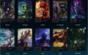 Conta Lol D1 Level 54