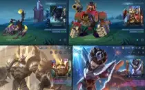 Conta Mobile Legends (Collector Gusion + Legendary Saber)