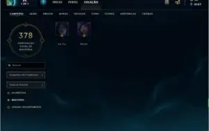 Conta de lol ouro 1