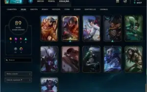 Conta de lol ouro 1