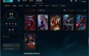 Conta de lol ouro 1