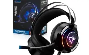 Headphone Gamer com LED [Preto]