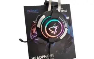 Headphone Gamer com LED [Preto]
