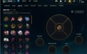 Conta prata 2 com 28 Champs e 7 Skins + 10 Espolios