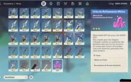 Genshin Impact - Conta AR 33 / Diluc + E MAIS