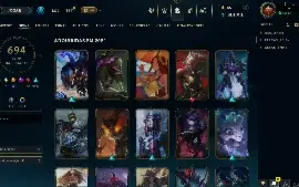Conta Lol 674 Skins !