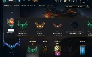 Esmeralda 3 com TODOS os champs e 334 Skins ( JG / TOP )